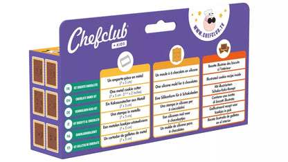 Set Biscuits Petits Écoliers – Emporte-Pièce & Moule Chocolat