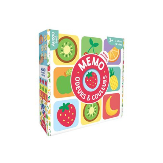 Jeu Memo - Odeurs et Couleurs