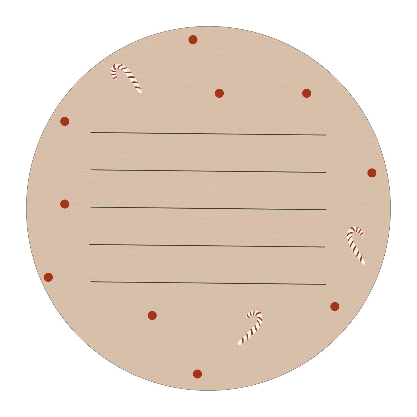 Carte “Mon Premier Noël” - Sucre d’orge