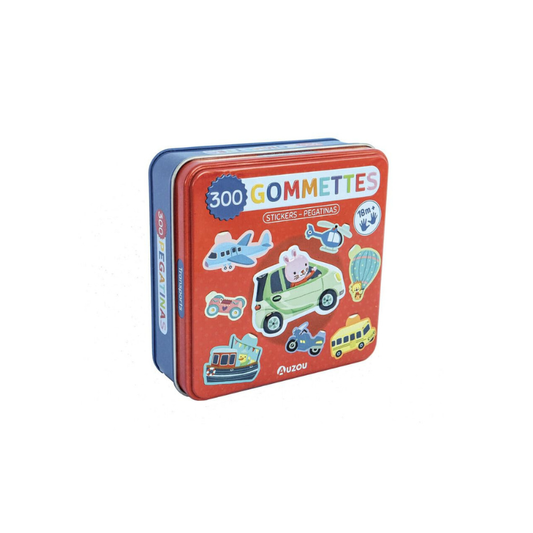 300 gommettes – Les transports