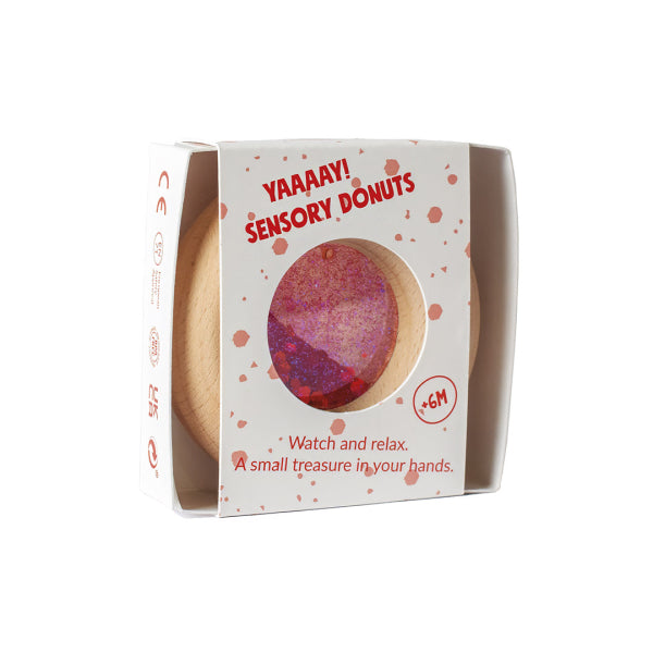 donut sensoriel rouge