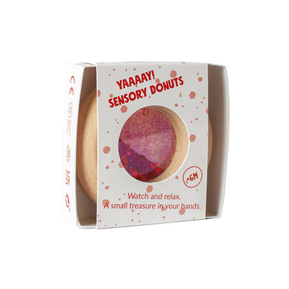donut sensoriel rouge