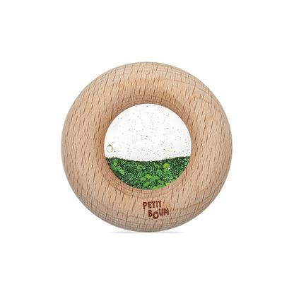 donut sensoriel vert