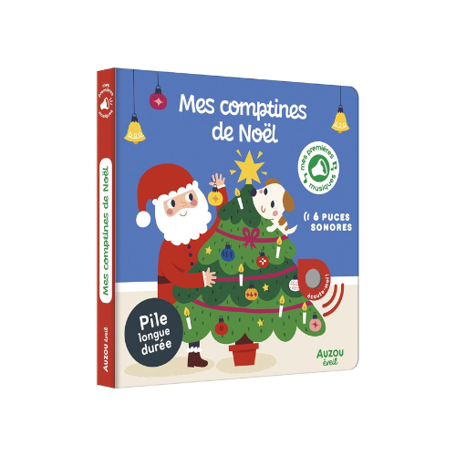 Livre sonore - Mes comptines de Noël