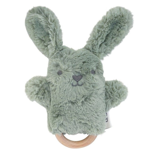 Hochet peluche lapin  - Sauge