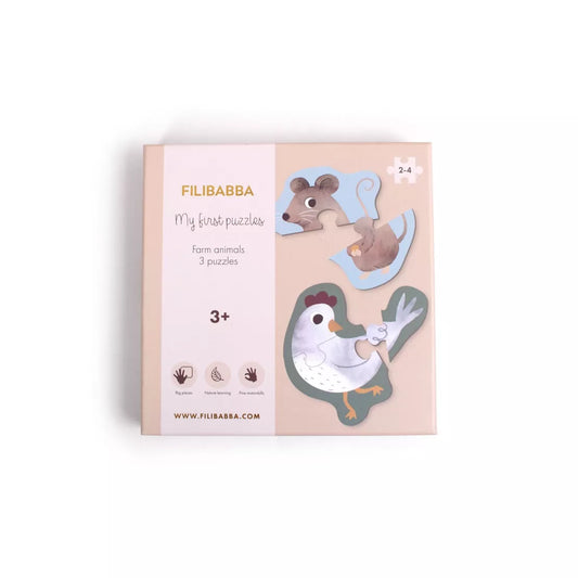Mes premiers puzzles - Animaux de la ferme