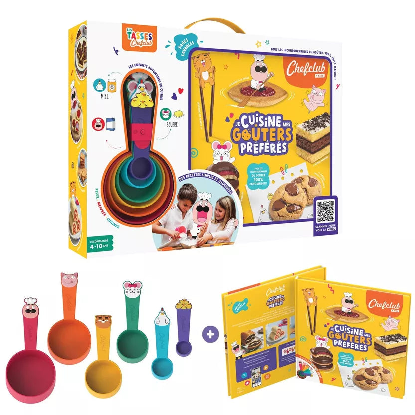 Coffret cuisine enfant – Je cuisine mes goûters préférés