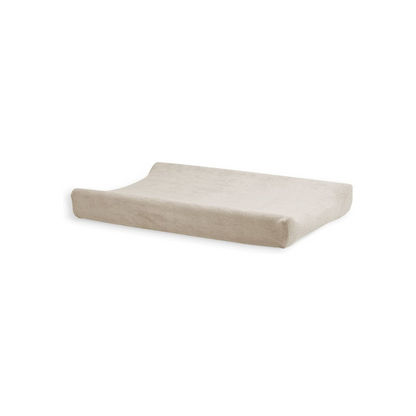 Housse matelas à langer - Tissu éponge Nougat