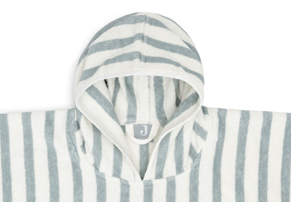 Poncho de bain - Stripe Sea Green