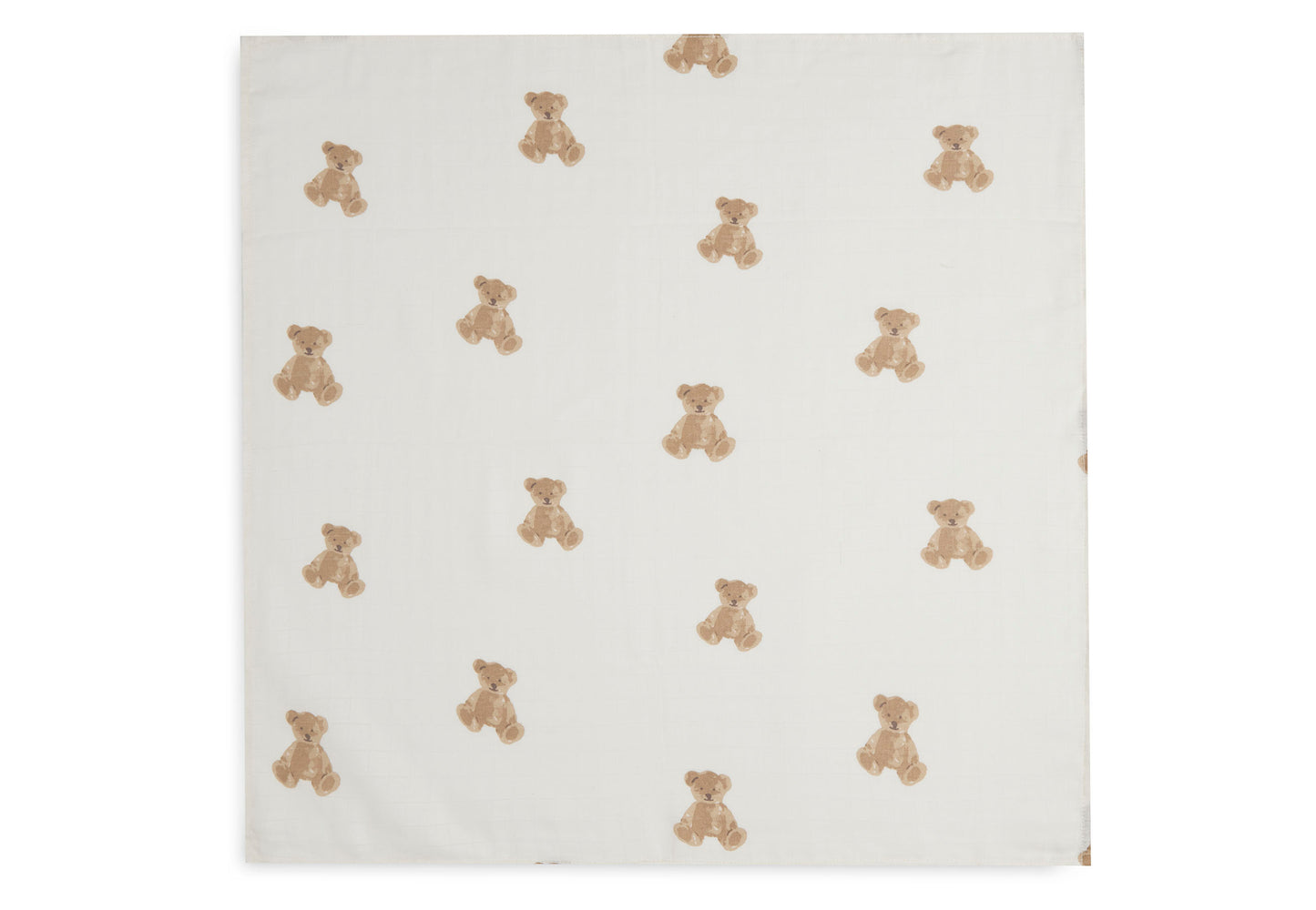 Lange gaze de coton - Teddy Bear - Lot de 3