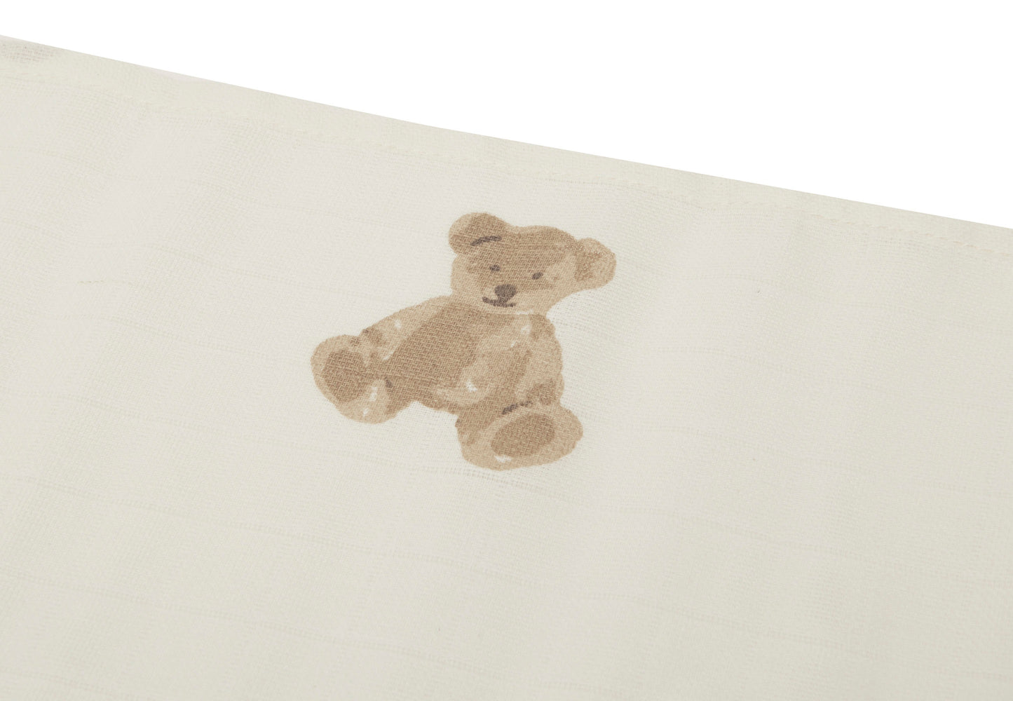Lange gaze de coton - Teddy Bear - Lot de 3