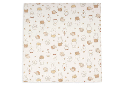 Lange gaze de coton - Miffy Family Farm - Lot de 3