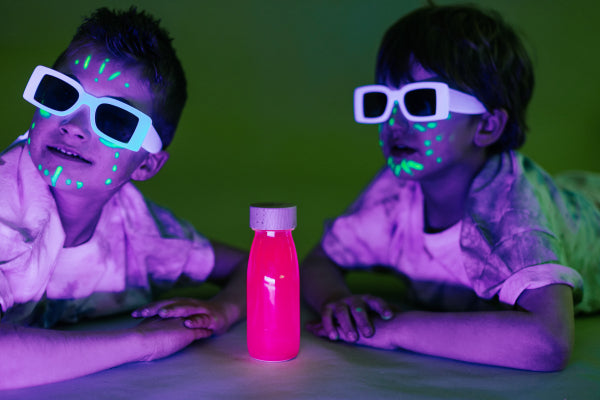 Bouteille sensorielle - Pink Fluo