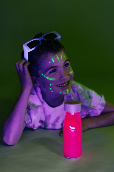 Bouteille sensorielle - Pink Fluo