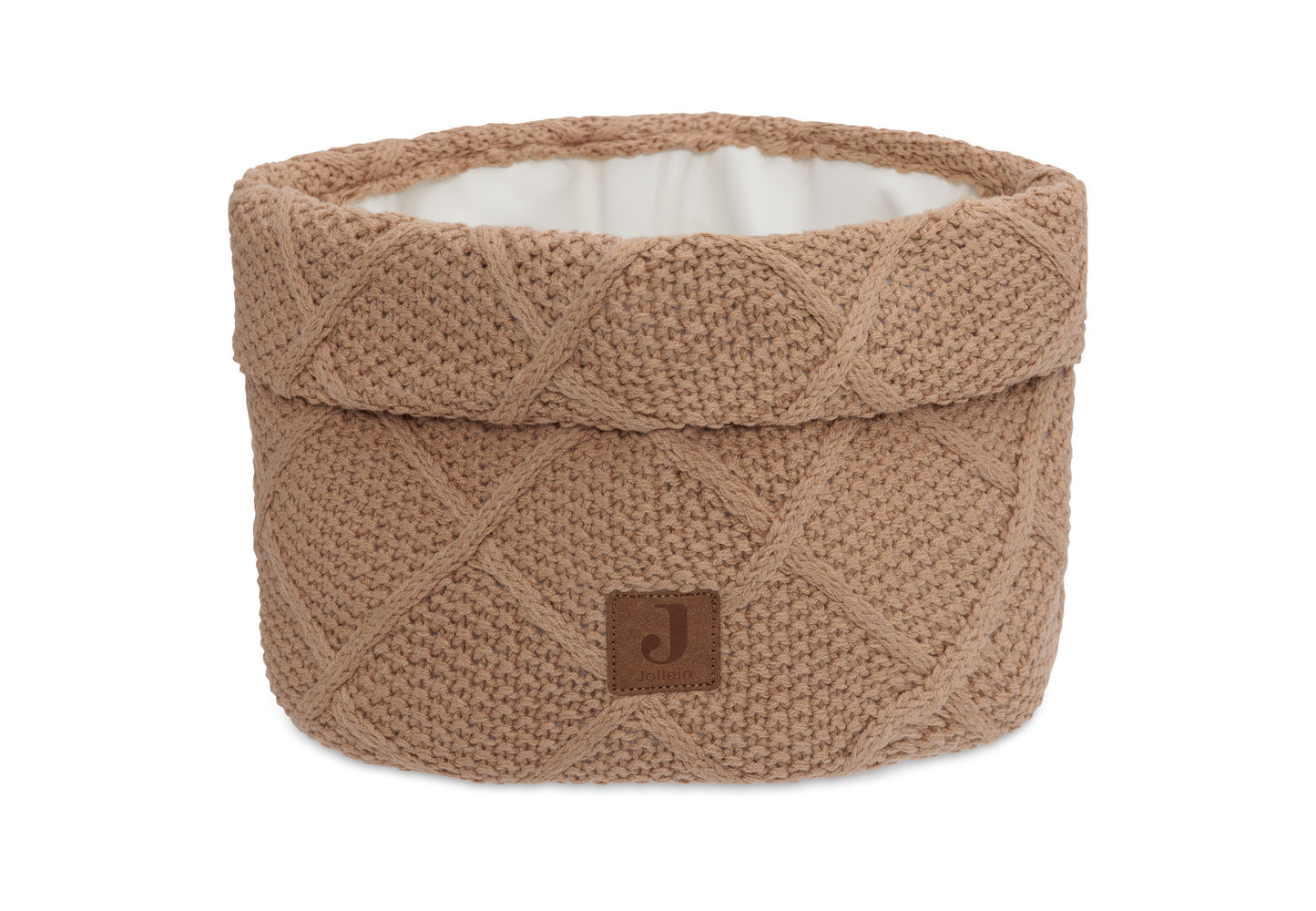 Panier de rangement - Check Knit Biscuit