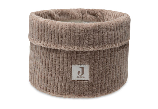 Panier de rangement - Cloudy Rib Milky Coffee