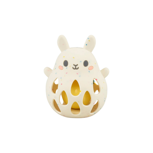 Hochet en silicone - Lapin