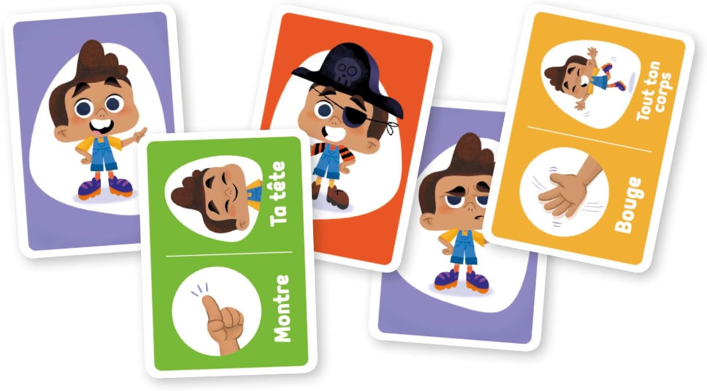Jeu de cartes - Mon premier jeu de Jacques a dit