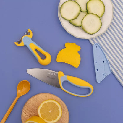 Kit découpe - Couteau et éplucheur pour enfants