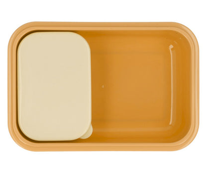 Grande boîte à déjeuner - Motif échecs Jaune