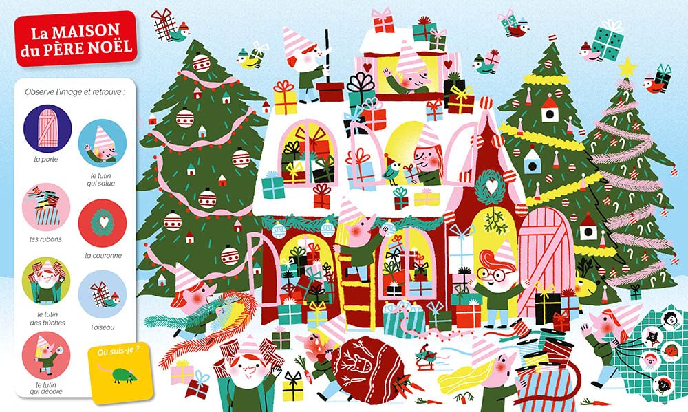 Cherche et Trouve des tout petits - À Noël