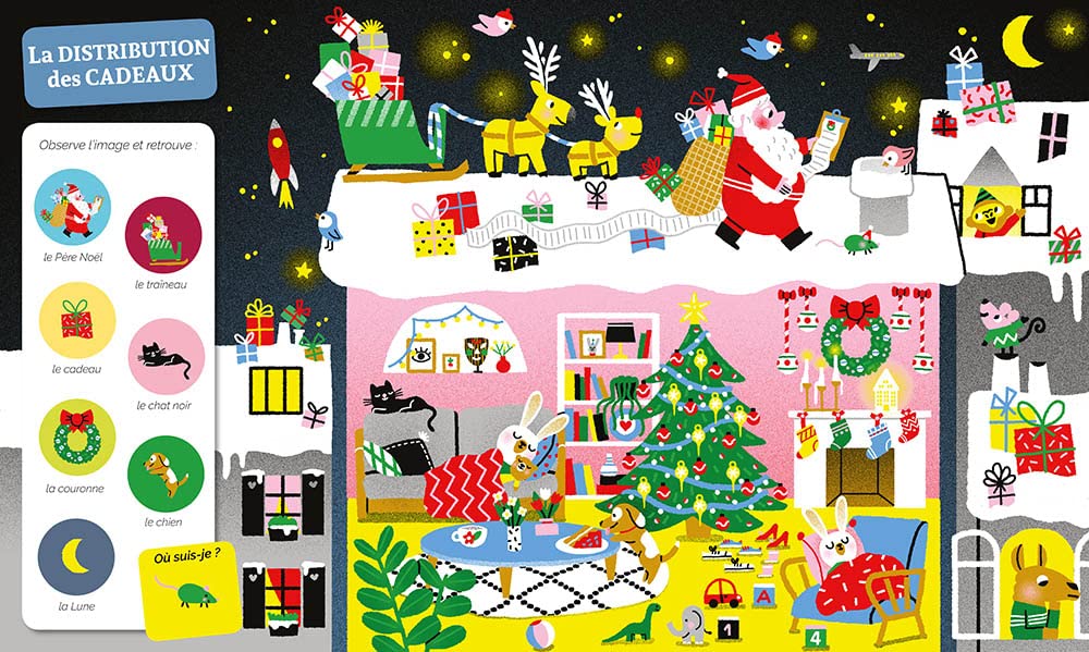 Cherche et Trouve des tout petits - À Noël