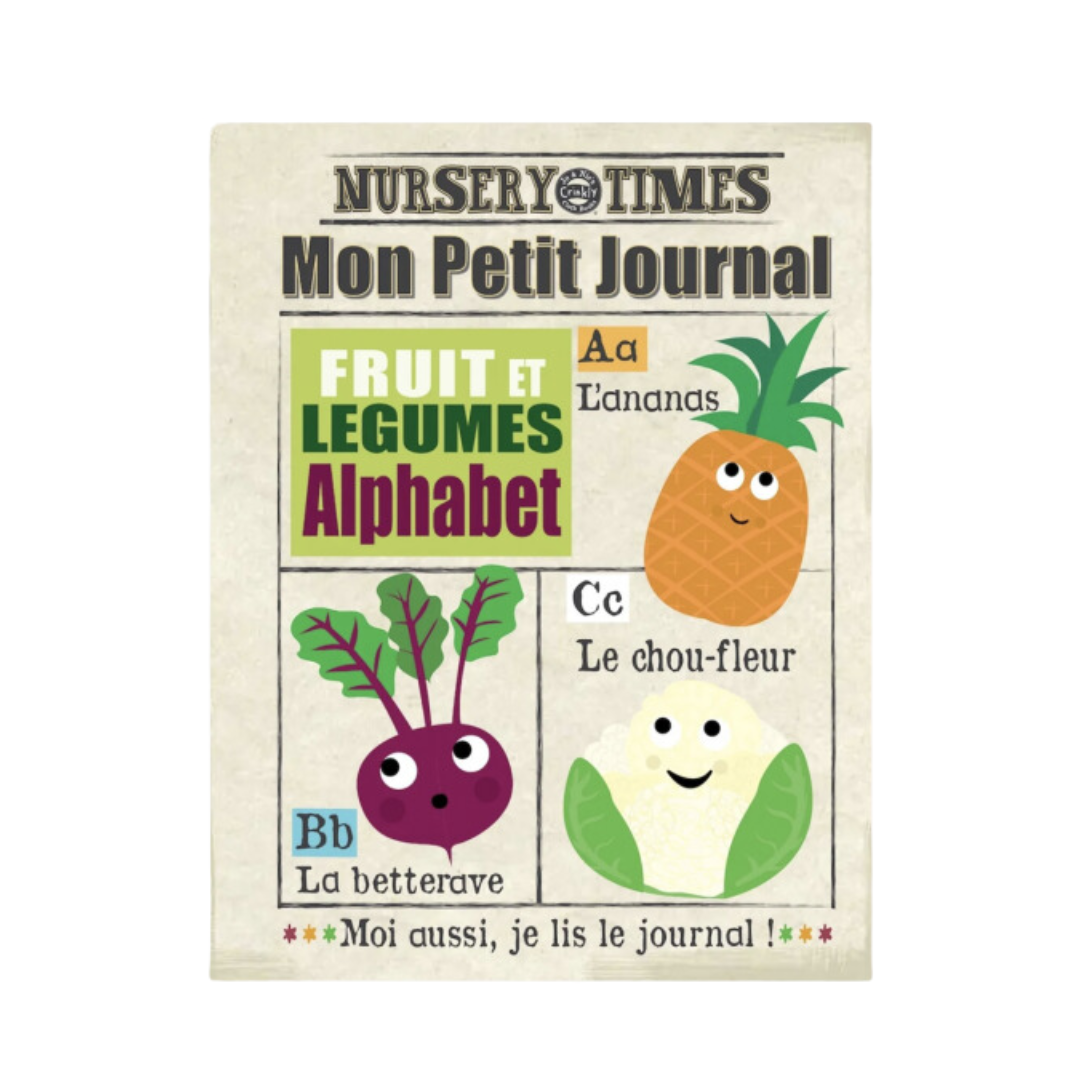 Mon Petit Journal - Fruits & Légumes alphabet