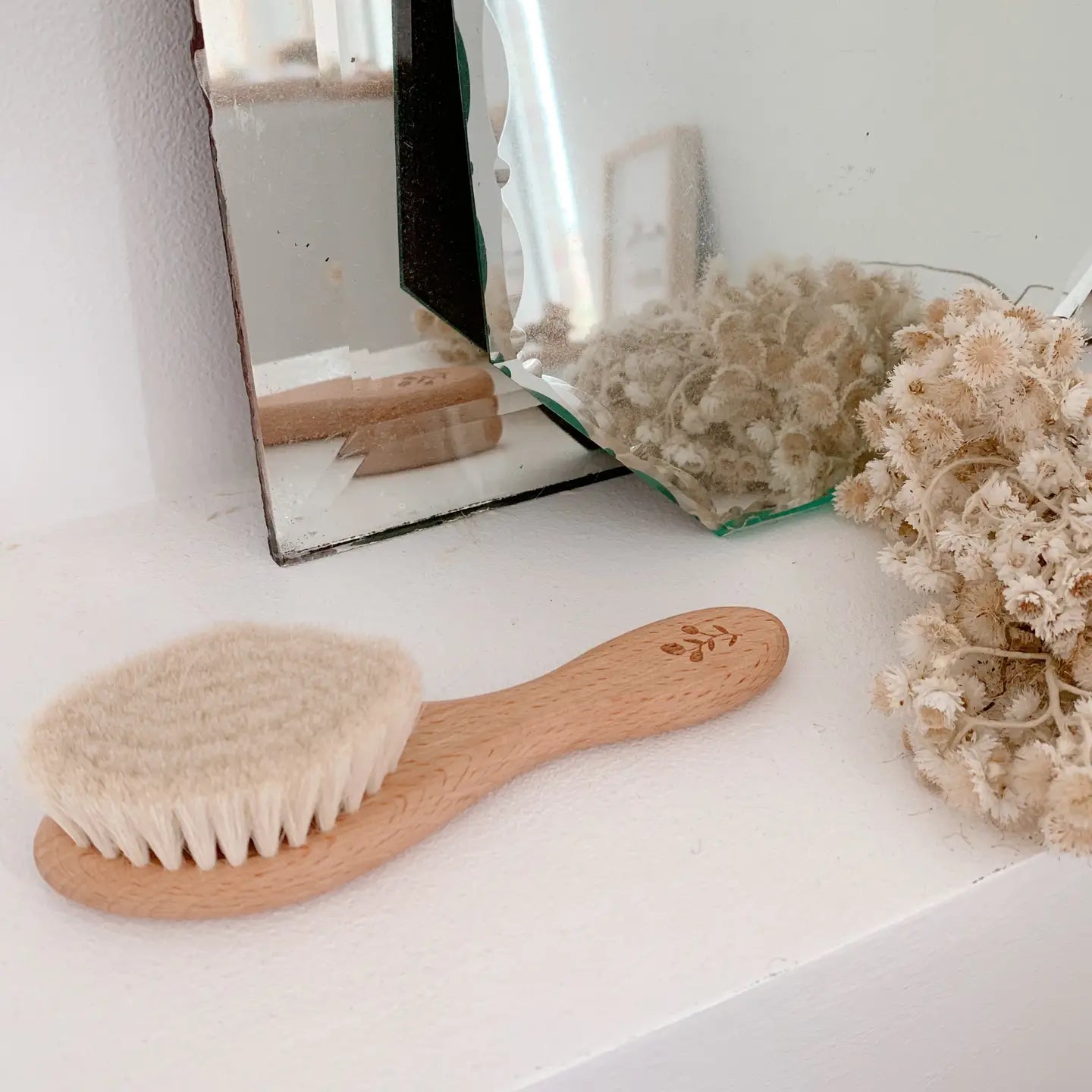 Brosse à cheveux en bois