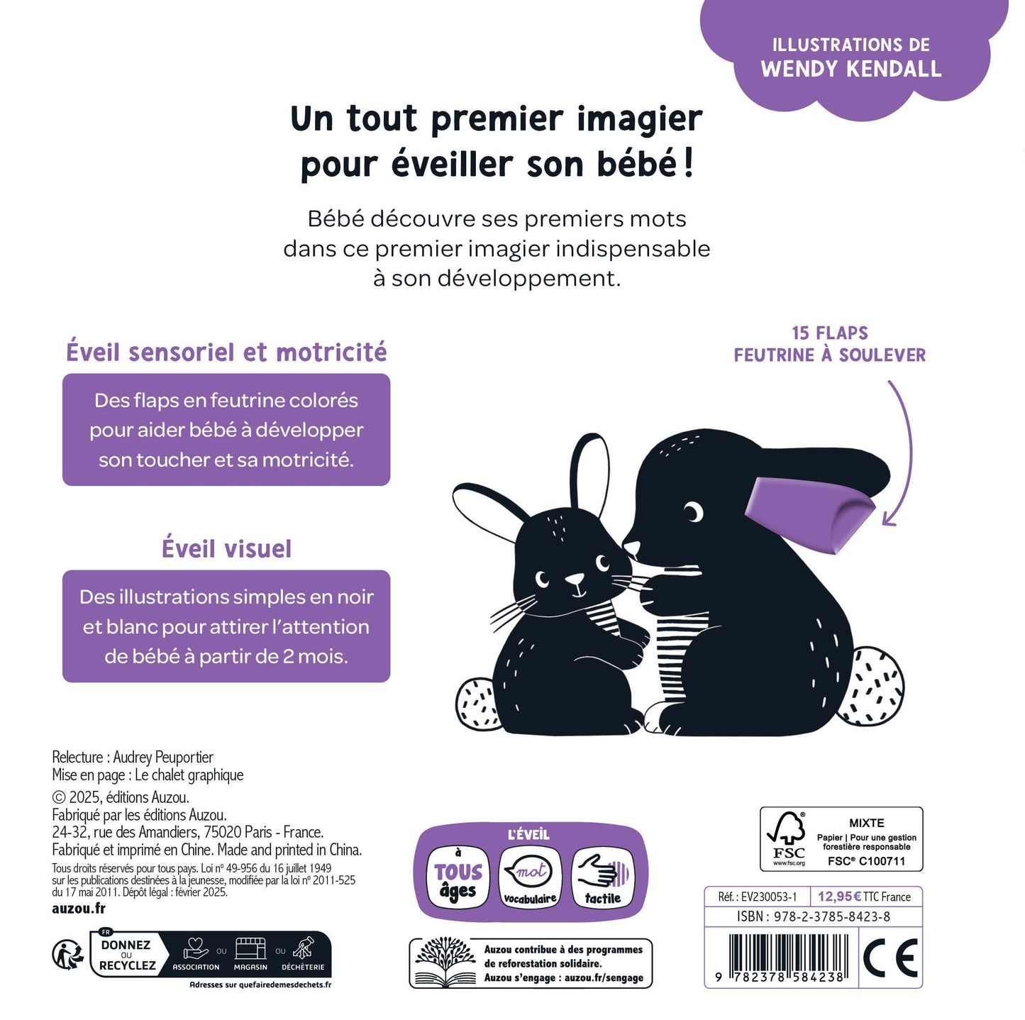 Livre - Mes premiers flaps - Mes premiers mots