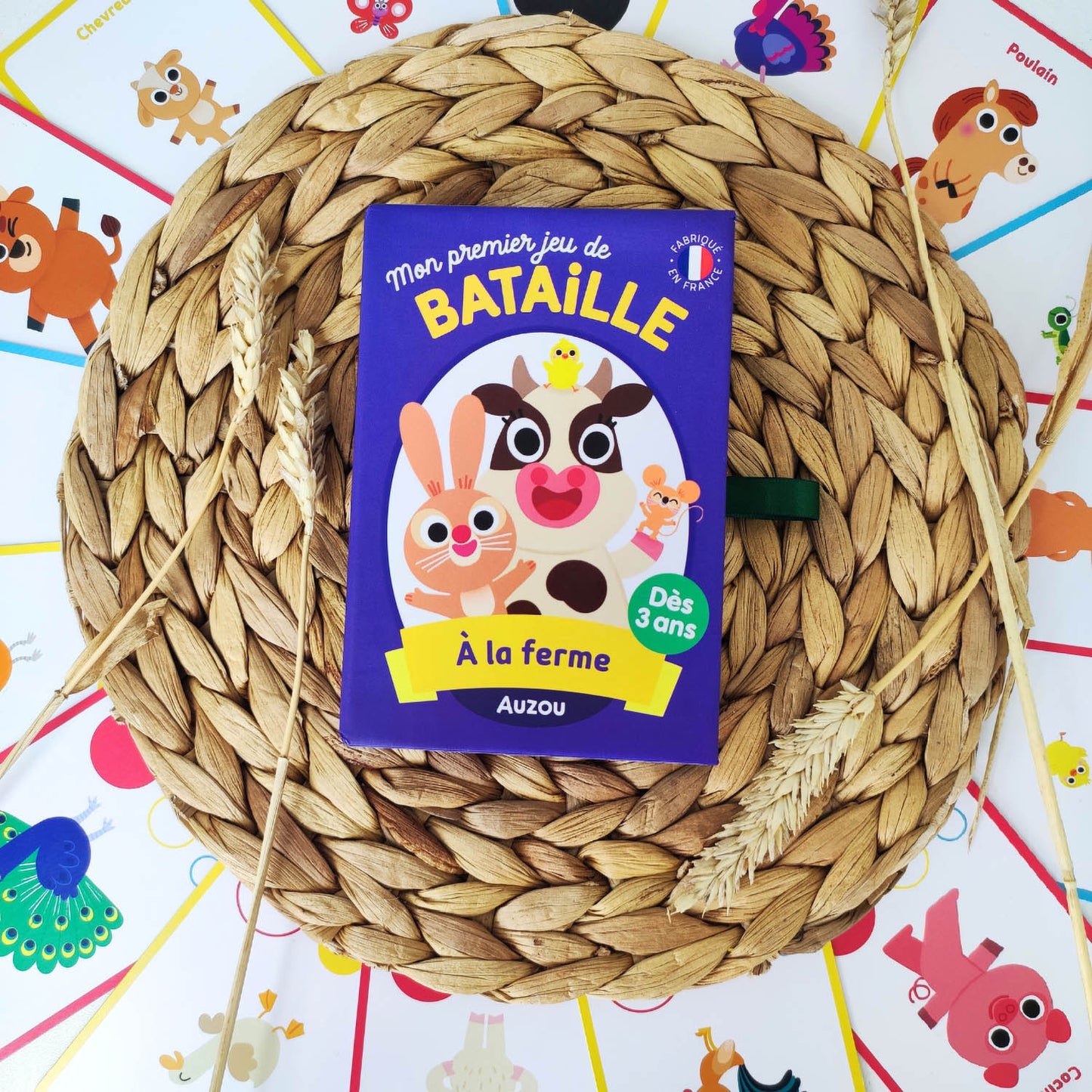 Jeu de cartes - Mon premier jeu de bataille - À la ferme