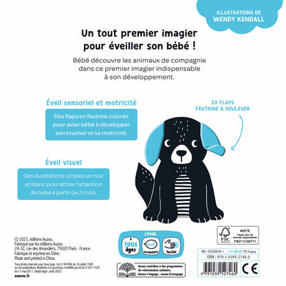 Livre - Mes premiers flaps - Les animaux de compagnie