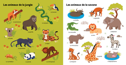 Livre - Mes 100 mots pour découvrir les animaux