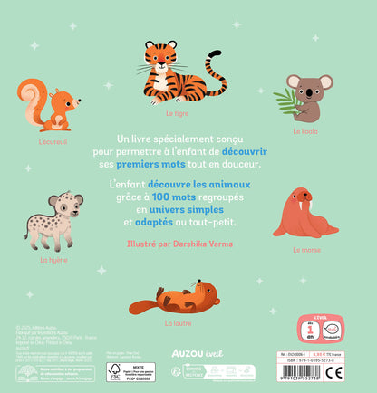 Livre - Mes 100 mots pour découvrir les animaux