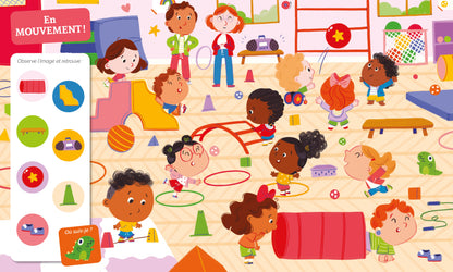 Cherche et Trouve des tout petits - À la maternelle