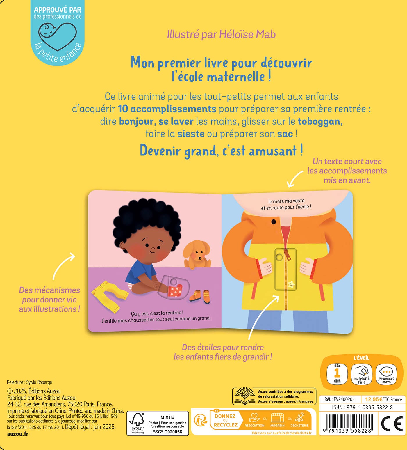 Livre - Je deviens grand - Vive l’école !