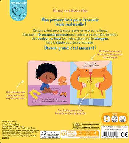 Livre - Je deviens grand - Vive l’école !