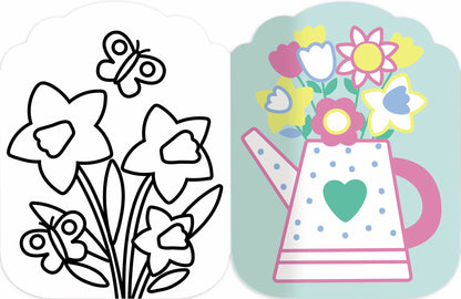 Je colorie sans dépasser - Pâques