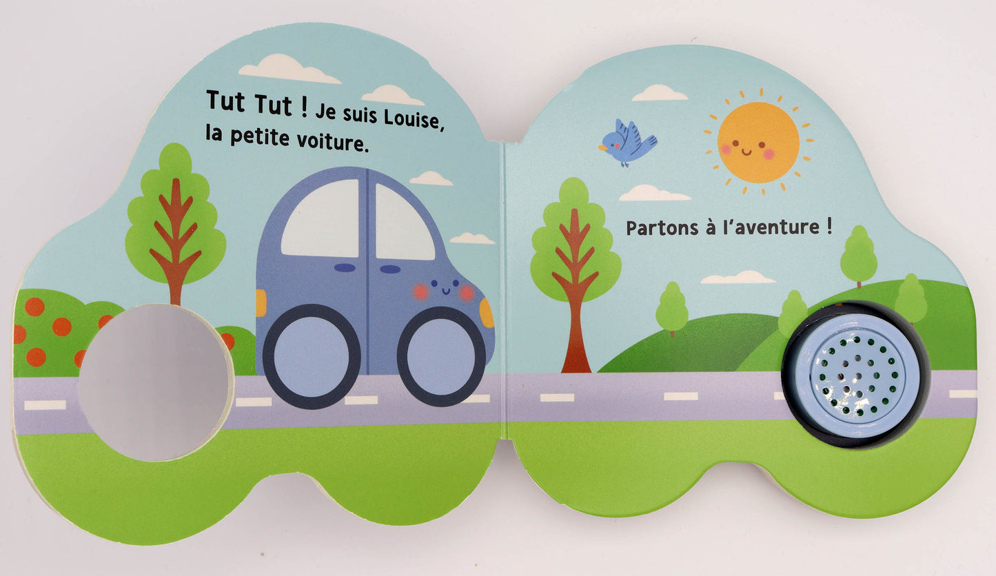 Livre sonore - Petits véhicules sonores - Louise la voiture