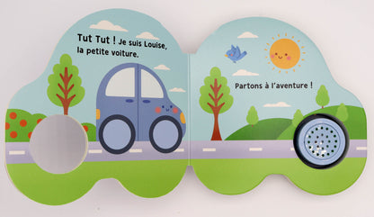 Livre sonore - Petits véhicules sonores - Louise la voiture