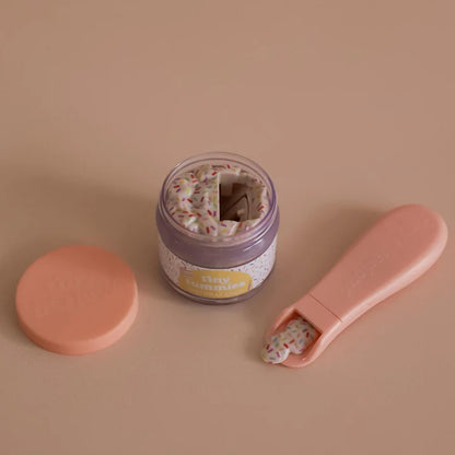 Coffret Anniversaire pour poupee - Biberon Lait Fraise et Petit pot magique Gâteau