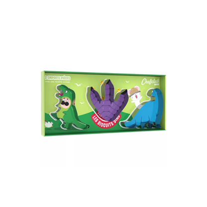 Kit Emporte-Pièces Biscuits Dinosaures
