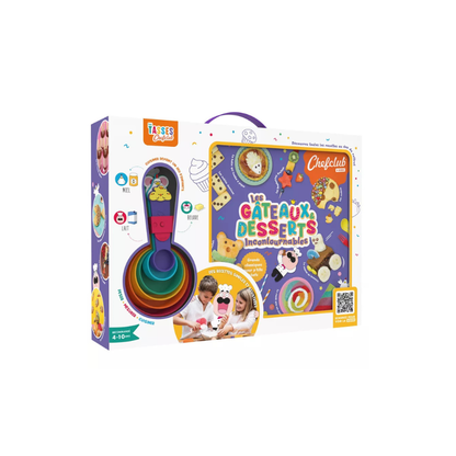 Coffret cuisine enfant – Gâteaux & Desserts Incontournables
