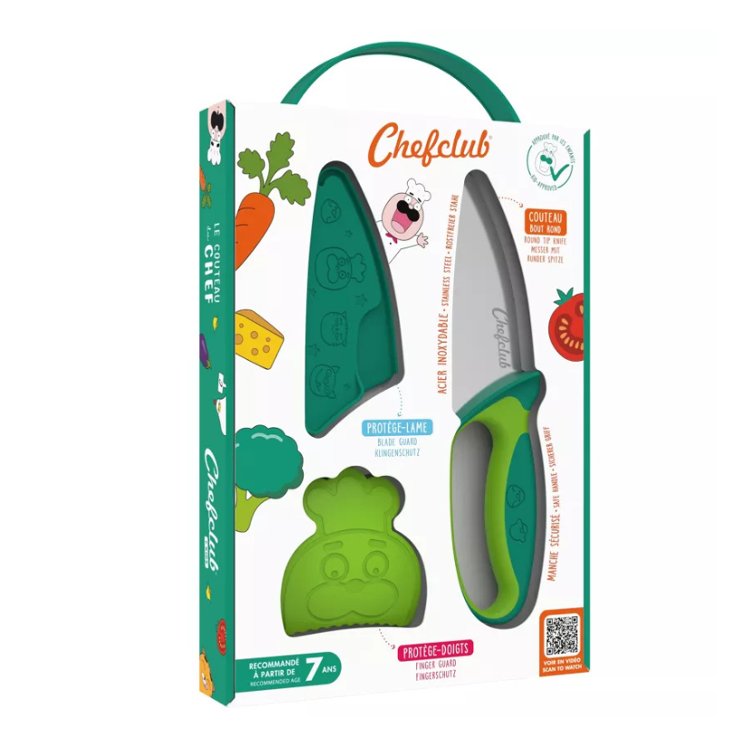 Couteau enfant – Vert
