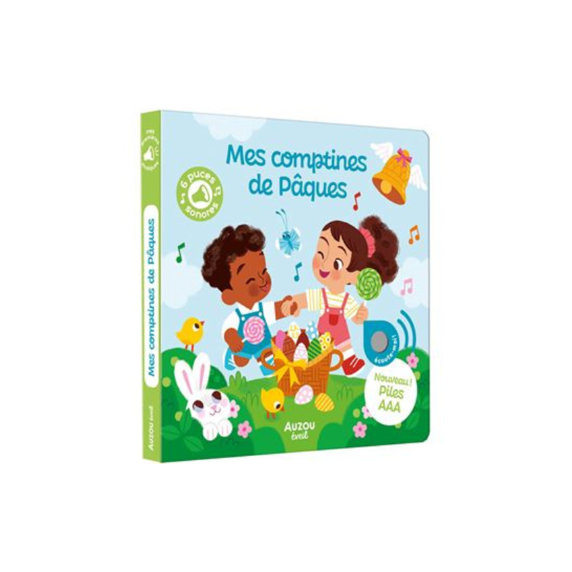 Mes premiers sonores - Mes comptines de pâques