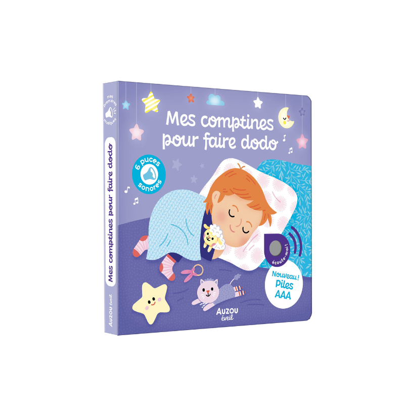 Livre sonore - Mes comptines pour faire dodo