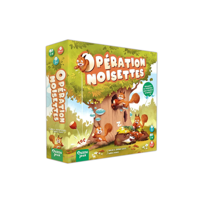 Jeu de société - Opération noisettes