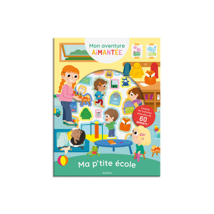 Jeu magnétique - Mon aventure aimantée - Ma p'tite école
