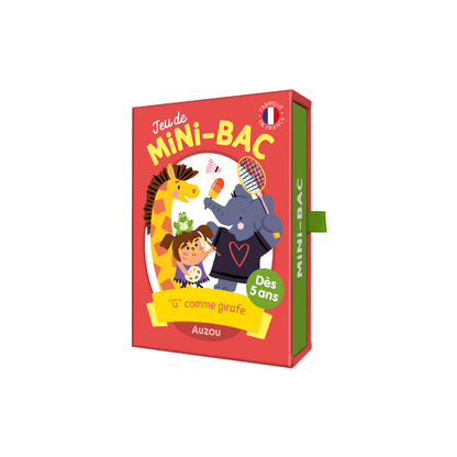 Jeu de cartes - Mini-Bac