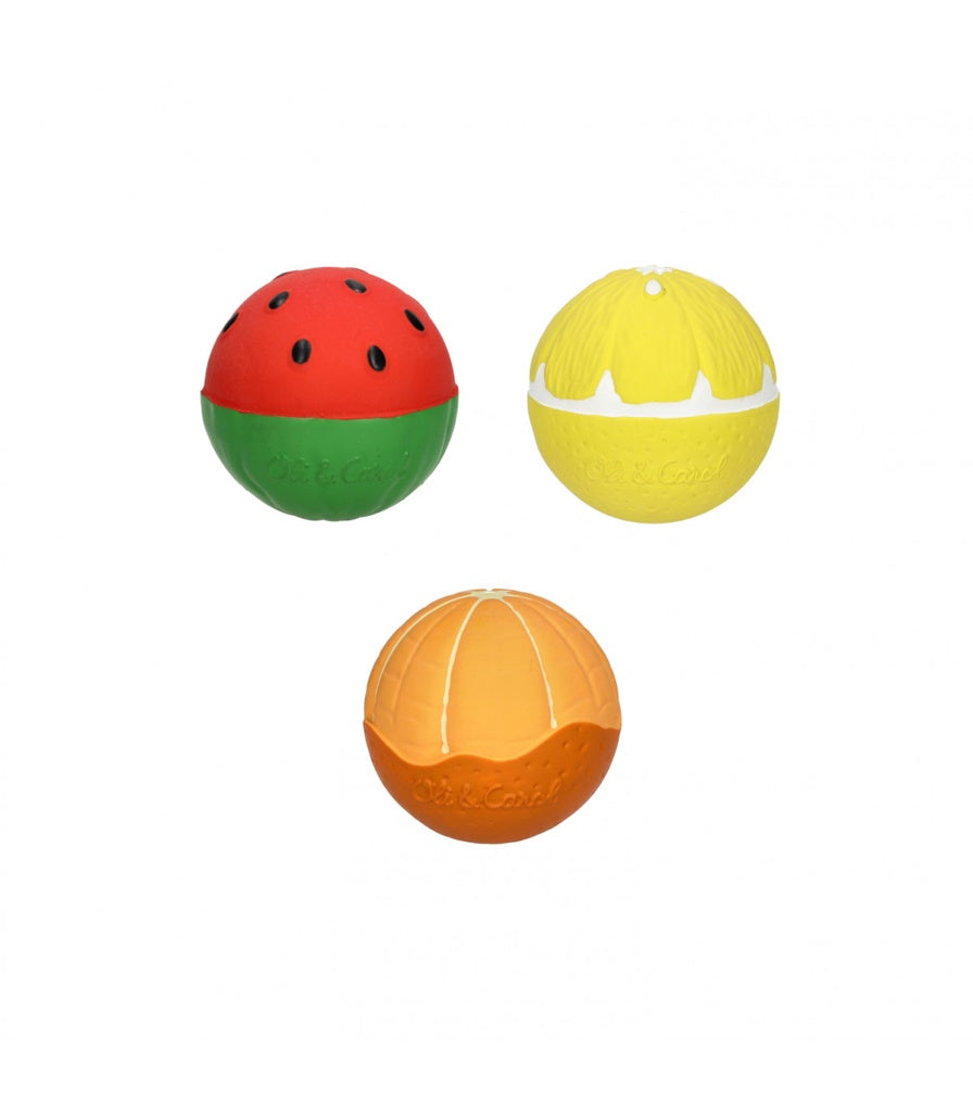 Balles sensorielles - Salade de fruits