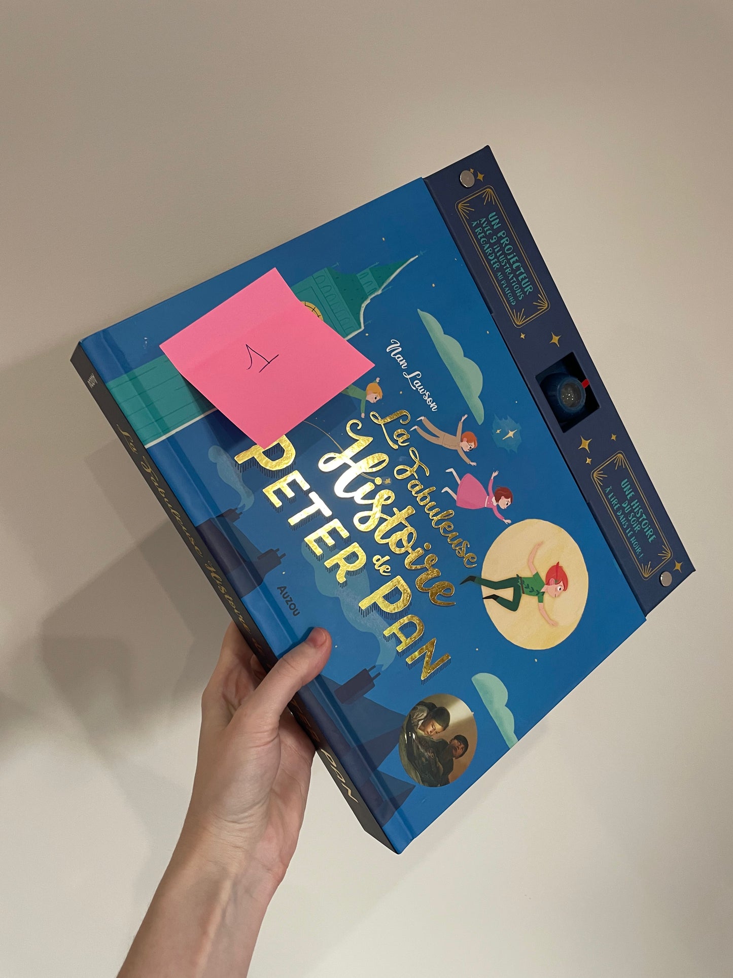 IMPARFAIT ｜Livre projecteur - Peter Pan - AUZOU